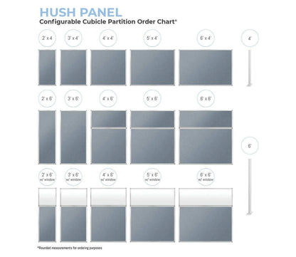 VERSARE - Hush Panels - 6ft (1.82m) High