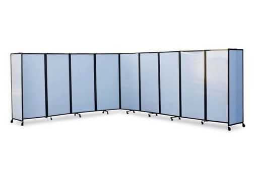 360 Opaque Polycarbonate (Covid) Cubicle